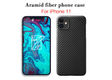 Copertura mobile di Aramid della fibra del telefono cellulare di caso della fibra ultra sottile del carbonio per l'iPhone 11