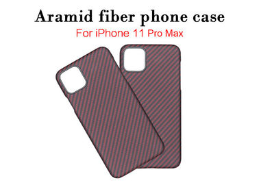 Pro cassa del telefono della fibra di Max Aramid Phone Case Carbon del forte iPhone 11 protettivo