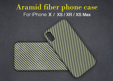 Caso impermeabile antiurto di iPhone della fibra di Aramid del carbonio per il iPhone X