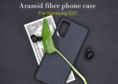 Cassa reale antiurto del telefono di Samsung S20 della fibra di Aramid