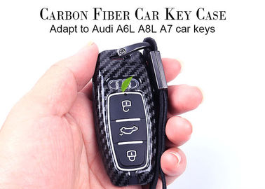 copertura leggera lucida posta a mano di chiave del carbonio di 3K Audi