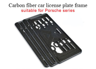 Struttura resistente all'uso della targa di immatricolazione della fibra del carbonio di Porsche
