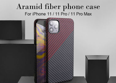 Cassa protettiva dell'anti dell'impronta digitale di Aramid iPhone 11 della fibra