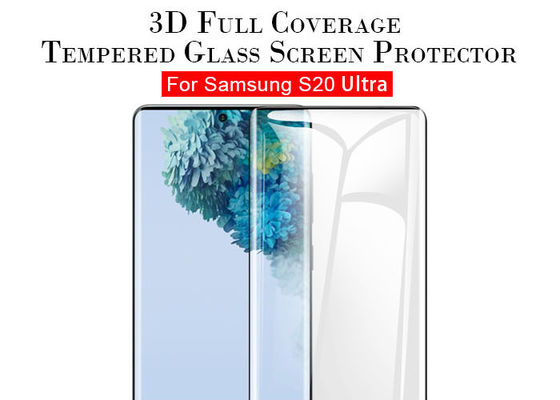 La copertura completa 3D 9H di Samsung S20 ultra ha temperato il protettore