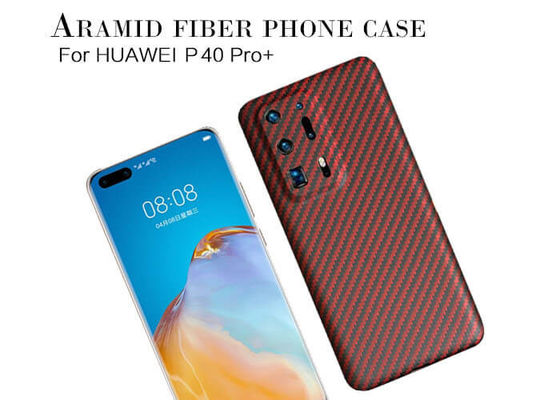 Cassa eccellente della fibra di Huawei P40 Pro+ Aramid della luce