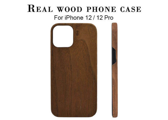Cassa di legno reale antiurto leggera eccellente del telefono per l'iPhone 12