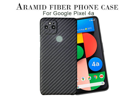 Cassa protettiva completa del telefono della fibra del carbonio del pixel 4A 5G Aramid di Google della macchina fotografica