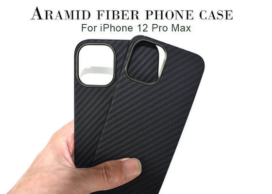 Cassa resistente dell'iPhone 12 della fibra di Aramid del graffio di protezione della macchina fotografica