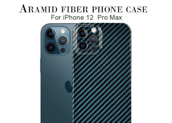 Cassa lucida ultra sottile del telefono della fibra di Aramid per l'iPhone 13, 13 mini, 13 pro, 13 pro massimi