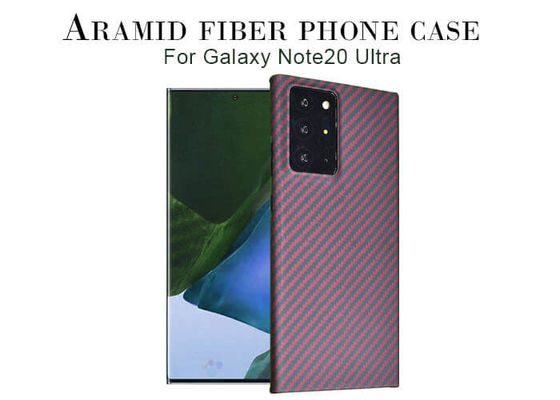 Cada la cassa resistente del telefono della fibra di Aramid del Samsung Note 20 di 0.65mm