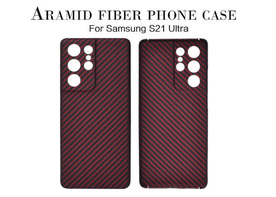 Copertura della fibra di Samsung 21 ultra Aramid di protezione della macchina fotografica