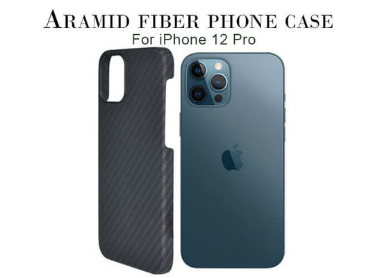 Cassa del telefono di Aramid dell'iPhone 12 di spessore 0.65mm Matte Finish pro