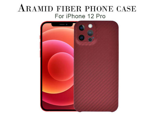 Caso di iPhone della fibra di Aramid della copertura della protezione della macchina fotografica il mezzo cade resistente