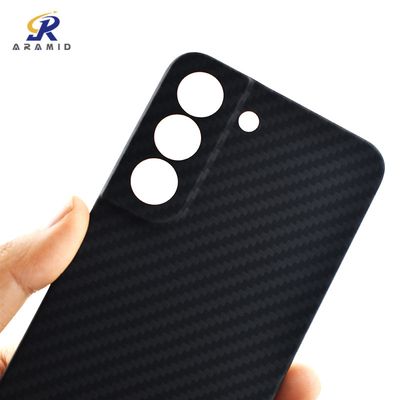 Il minimalismo ha strutturato la cassa del telefono della fibra di Aramid per Samsung S22