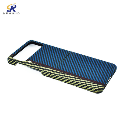 I colori misti hanno personalizzato Logo Aramid Fiber Phone Case per la vibrazione 4 di Samsung