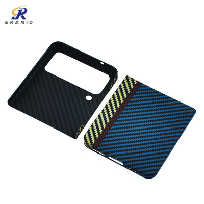 I colori misti hanno personalizzato Logo Aramid Fiber Phone Case per la vibrazione 4 di Samsung