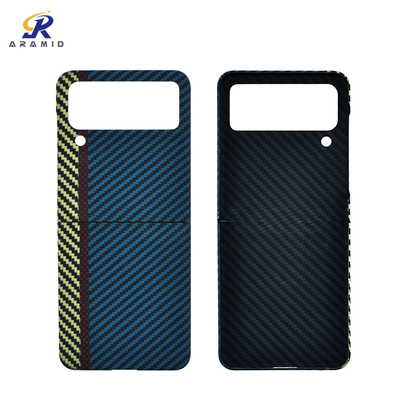 I colori misti hanno personalizzato Logo Aramid Fiber Phone Case per la vibrazione 4 di Samsung
