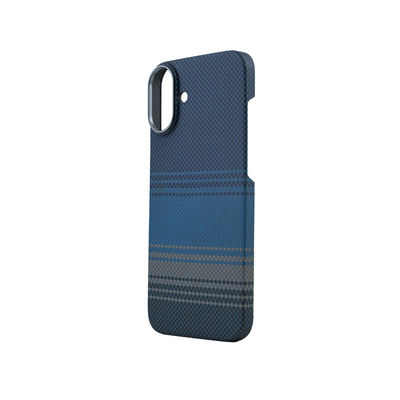 Cassa per telefono in fibra di aramide magnetica ultra sottile resistente alla sporcizia Cassa di alimentazione anti bussare per iPhone 16 Pro