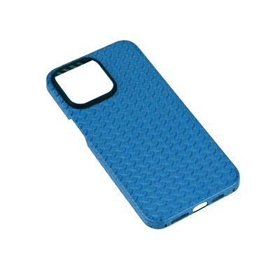 Custodia per telefono in fibra di carbonio aramidica a colori personalizzati 2024 per iPhone 16 Pro Max con spessore di 0,8 mm e peso di 16 g