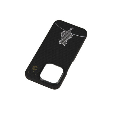 Ultra sottile 0,8 mm Spessore 16 g Peso Cassa per telefono in fibra di aramide resistente alla sporcizia per iPhone 16 Pro Max