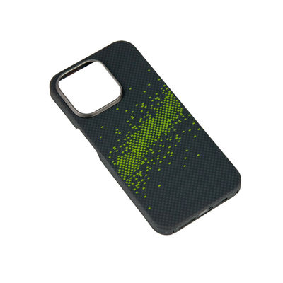 2024 Nuovo lusso personalizzato spessore di 0,8 mm 16 g peso custodia telefonica in fibra di aramide per iPhone 16 Pro Max