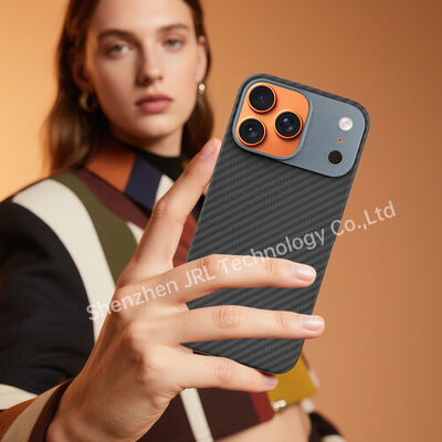 Copertina mobile in fibra di carbonio di aramide ultra sottile per iPhone 17 Pro