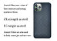 copertura mobile del Kevlar di pro caso di Matte Twill Aramid Fiber Phone dell'iPhone 11