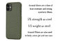 Buona cassa del telefono di sensibilità di tocco di Aramid della fibra di caso sottile eccellente di iPhone
