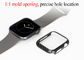 Cassa per orologi antiurto lucida della fibra di Aramid per la serie dell'orologio di Apple 4 5