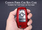 Copertura automatica leggera di chiave dell'automobile della fibra del carbonio di Ford di protezione