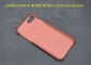 Cassa reale del telefono della fibra di Aramid di colore m. di stile arancio di struttura per il Se di iPhone
