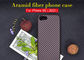 Cassa esile e lucida del telefono della fibra di Aramid di progettazione per il Se di iPhone