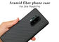 Cassa del telefono della fibra di Aramid di tocco morbido dell'additivo 3D per una più 8 pro