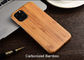 Cassa di legno su misura del telefono incisa iPhone 11 del modello