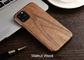 Cassa di legno su misura del telefono incisa iPhone 11 del modello