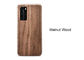 Cassa di legno incisa resistente del telefono del graffio naturale per Huawei P40