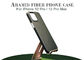 Cassa materiale aerospaziale del telefono del carbonio di Aramid per pro massimo dell'iPhone 12