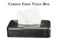 contenitore lucido di carta velina della fibra del carbonio 3K per l'automobile