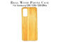 Cassa di legno incisa di bambù carbonizzata del telefono per l'iPhone 11
