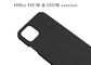 Cassa nera del carbonio della cassa della fibra di Aramid dell'iPhone 12 della tela di protezione completa