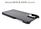 Cassa nera di superficie lucida di iPhone della fibra di Aramid del carbonio per pro massimo dell'iPhone 12