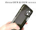 Cassa ultra verde chiaro antiurto del telefono della fibra di Aramid del carbonio di colore per l'iPhone 12