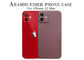 Cassa del telefono della fibra di Matte Finish Full Cover Kevlar Aramid per l'iPhone 12 mini